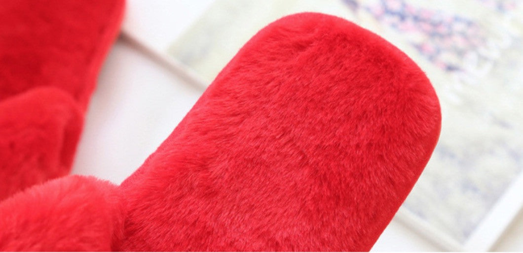 Ciabattine peluches bimba