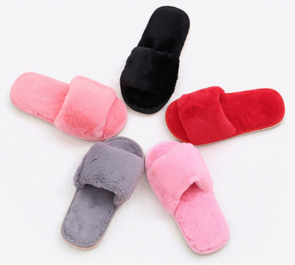 Ciabattine peluches bimba