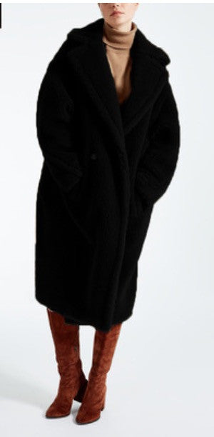 Maxi cappotto peluches