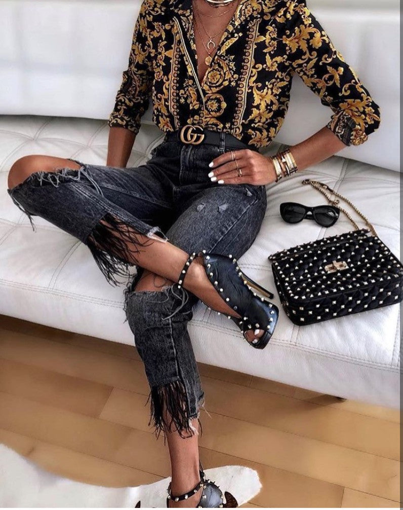 Tronchetto borchie Quara