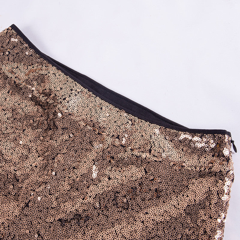Sequin flared pants