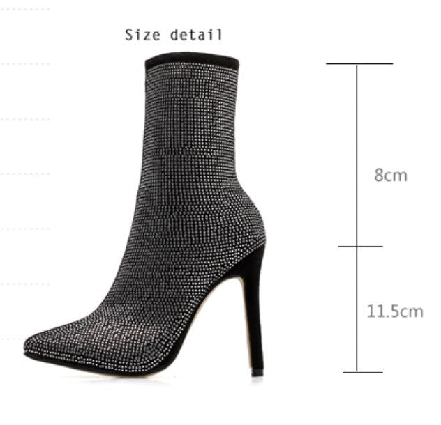 Tronchetto strass Gairya