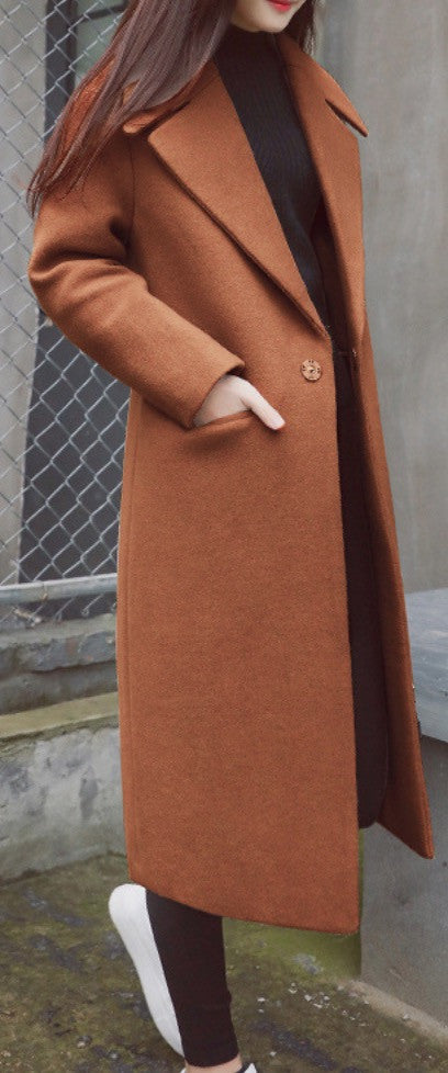 Cappotto camel