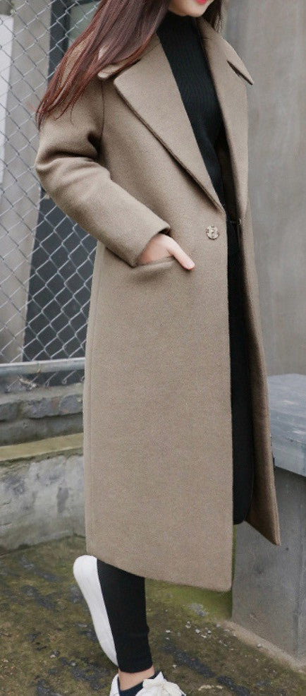 Cappotto camel