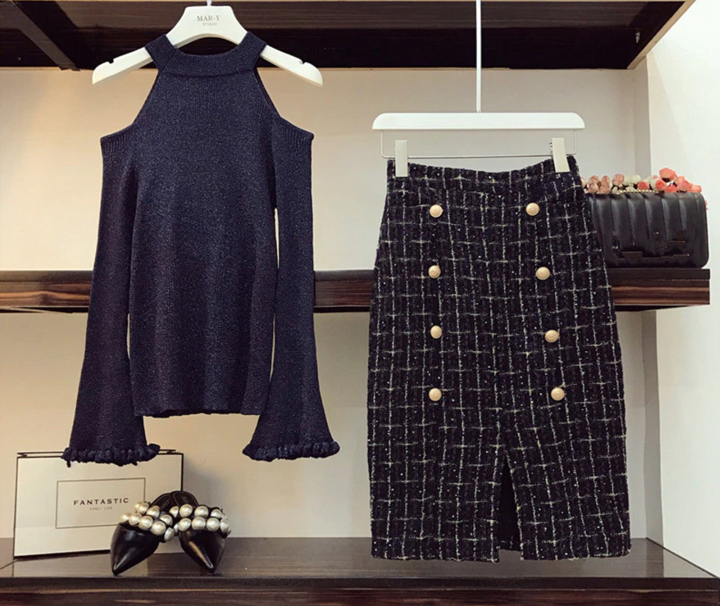 Completo tartan Baulier