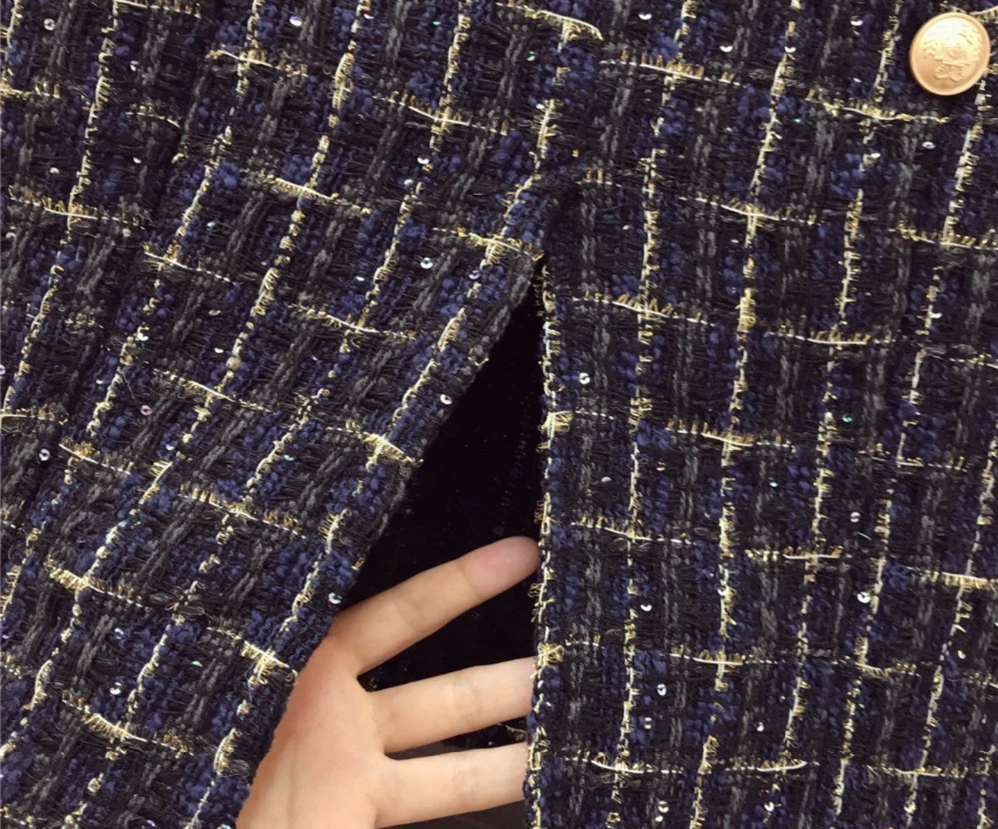 Completo tartan Baulier