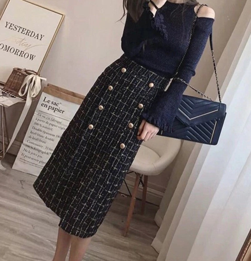 Completo tartan Baulier