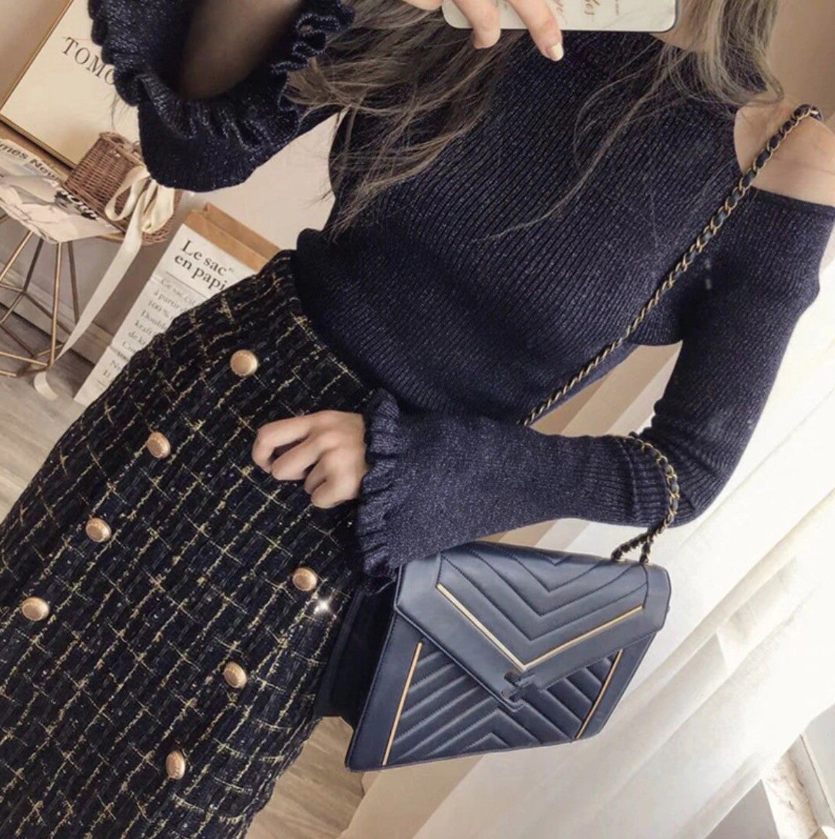 Completo tartan Baulier