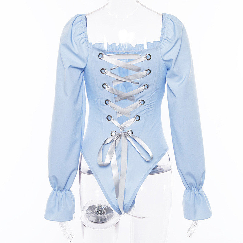 Body fiocco manica palloncino