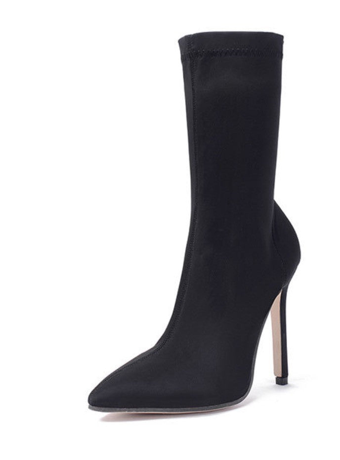 Stivaletto con calza