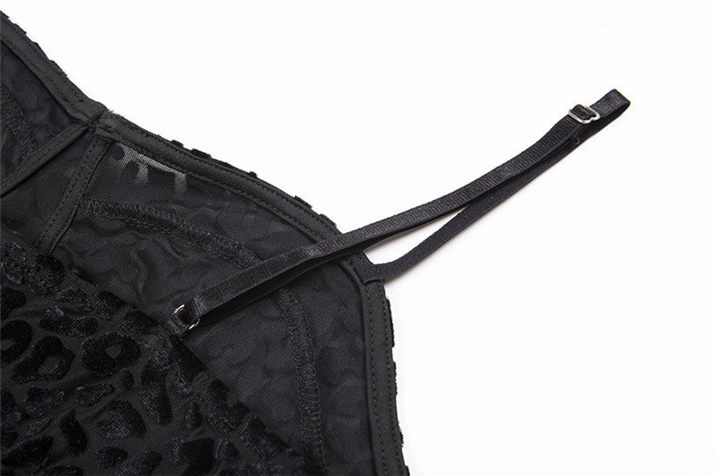 Body black animalier