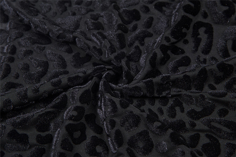 Body black animalier