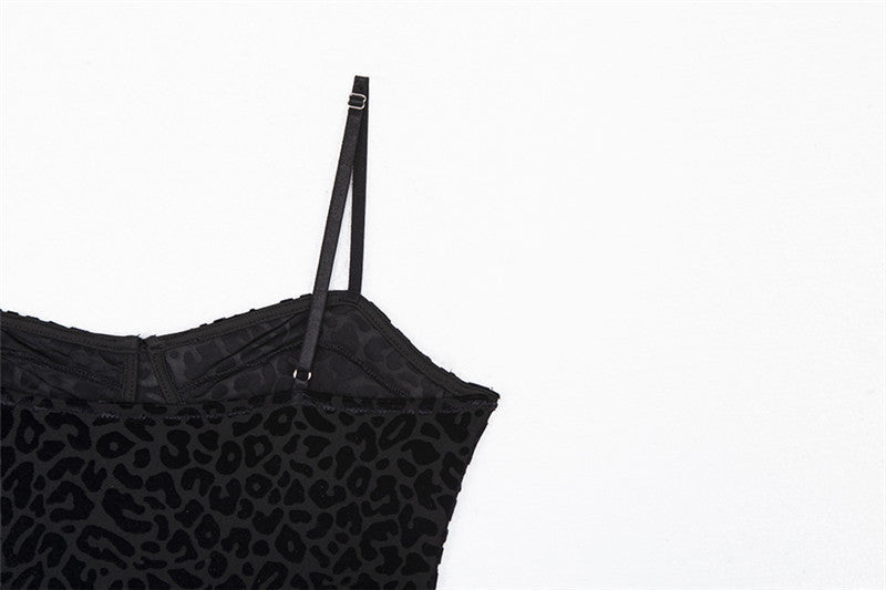 Body black animalier
