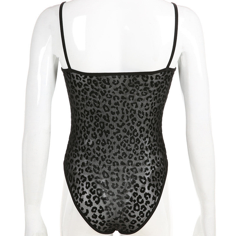 Body black animalier