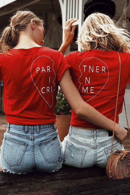 T-shirt Partner in crime