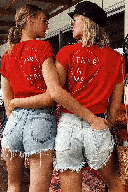 T-shirt Partner in crime