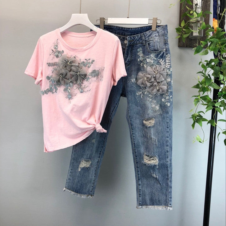 Completo fiori faria