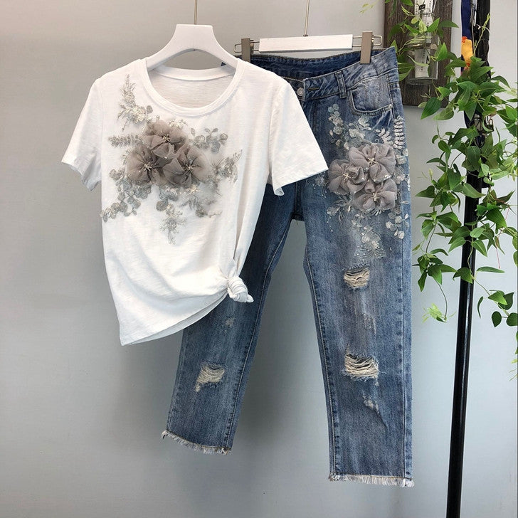 Completo fiori faria