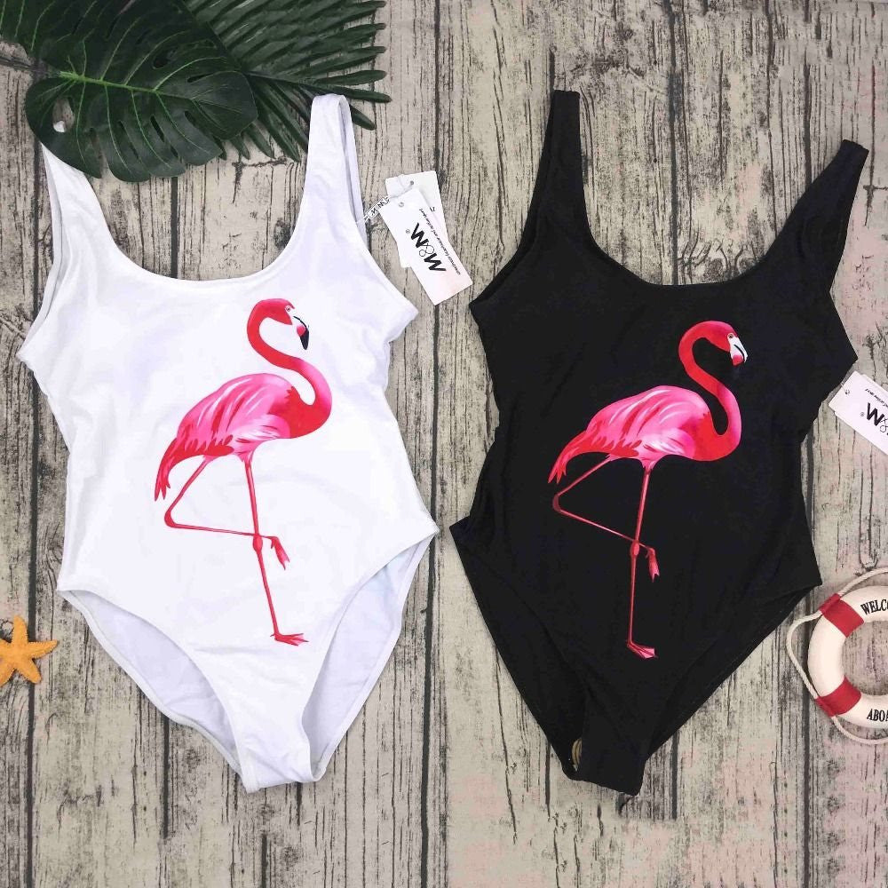 Costume intero pink flamingo