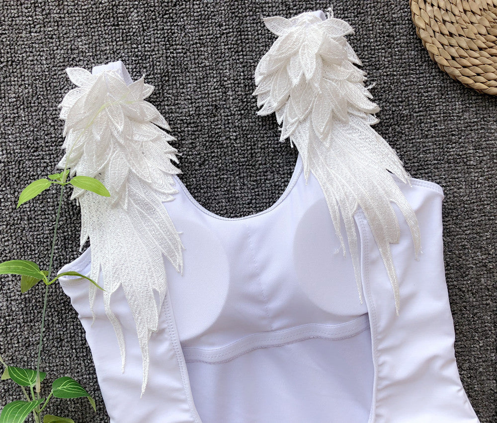 Costume intero Ali d'angelo