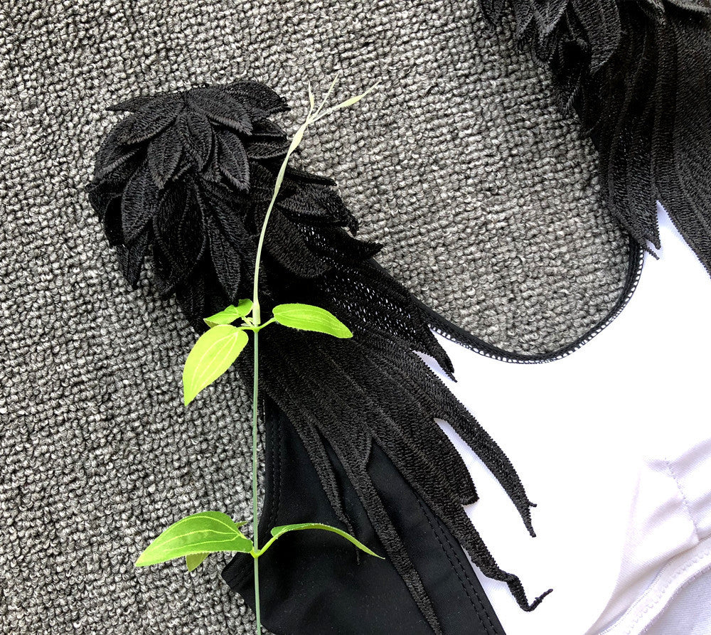 Costume intero Ali d'angelo