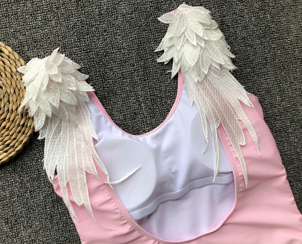 Costume intero Ali d'angelo