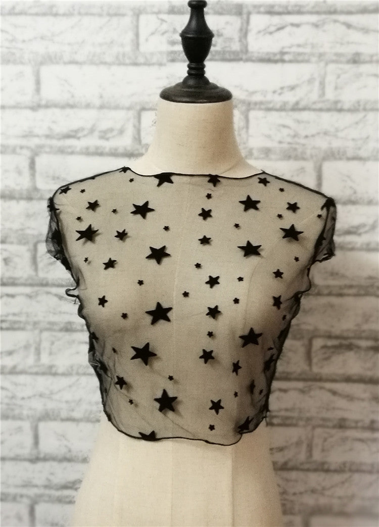 T-shirt tulle stelline