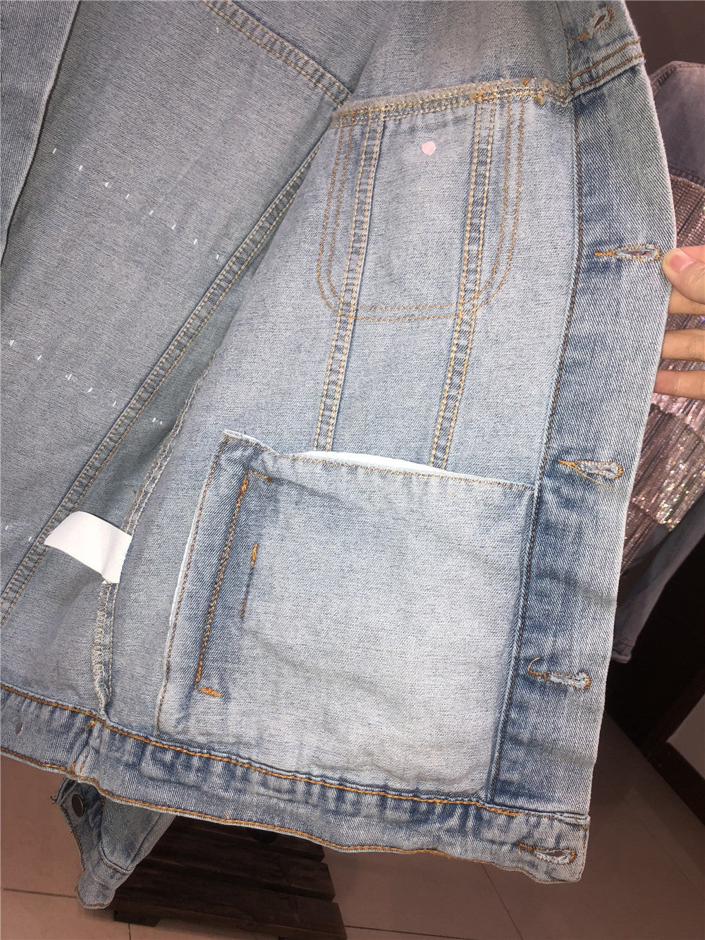 Giubbino fullstrass fringes