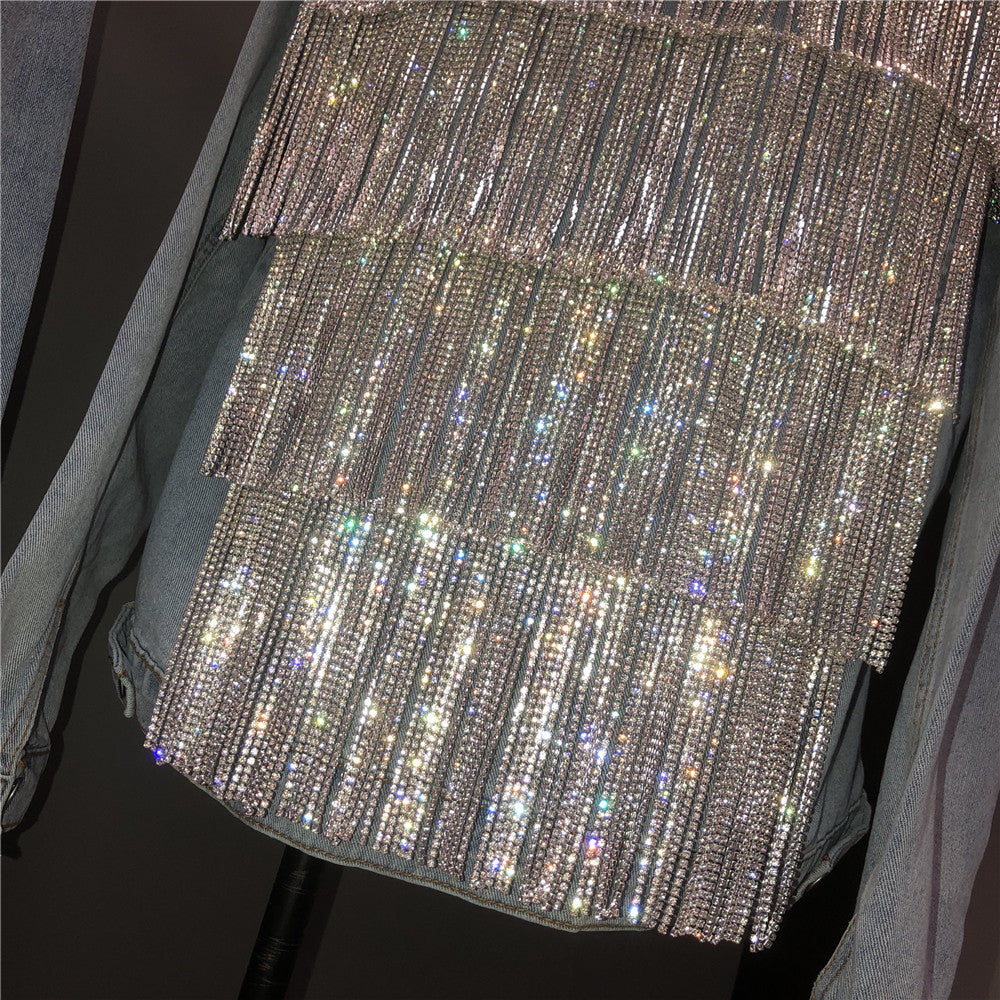 Giubbino fullstrass fringes