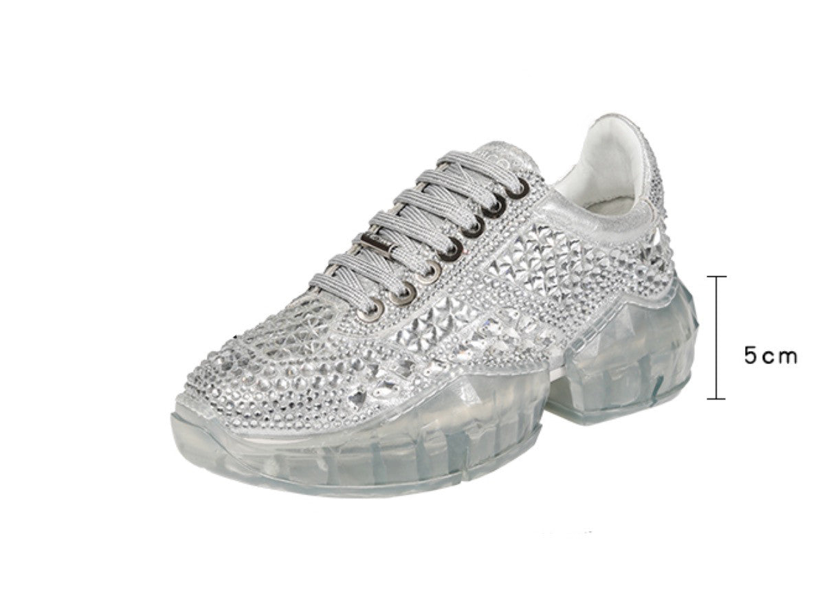 Sneakers mirror metalstrass