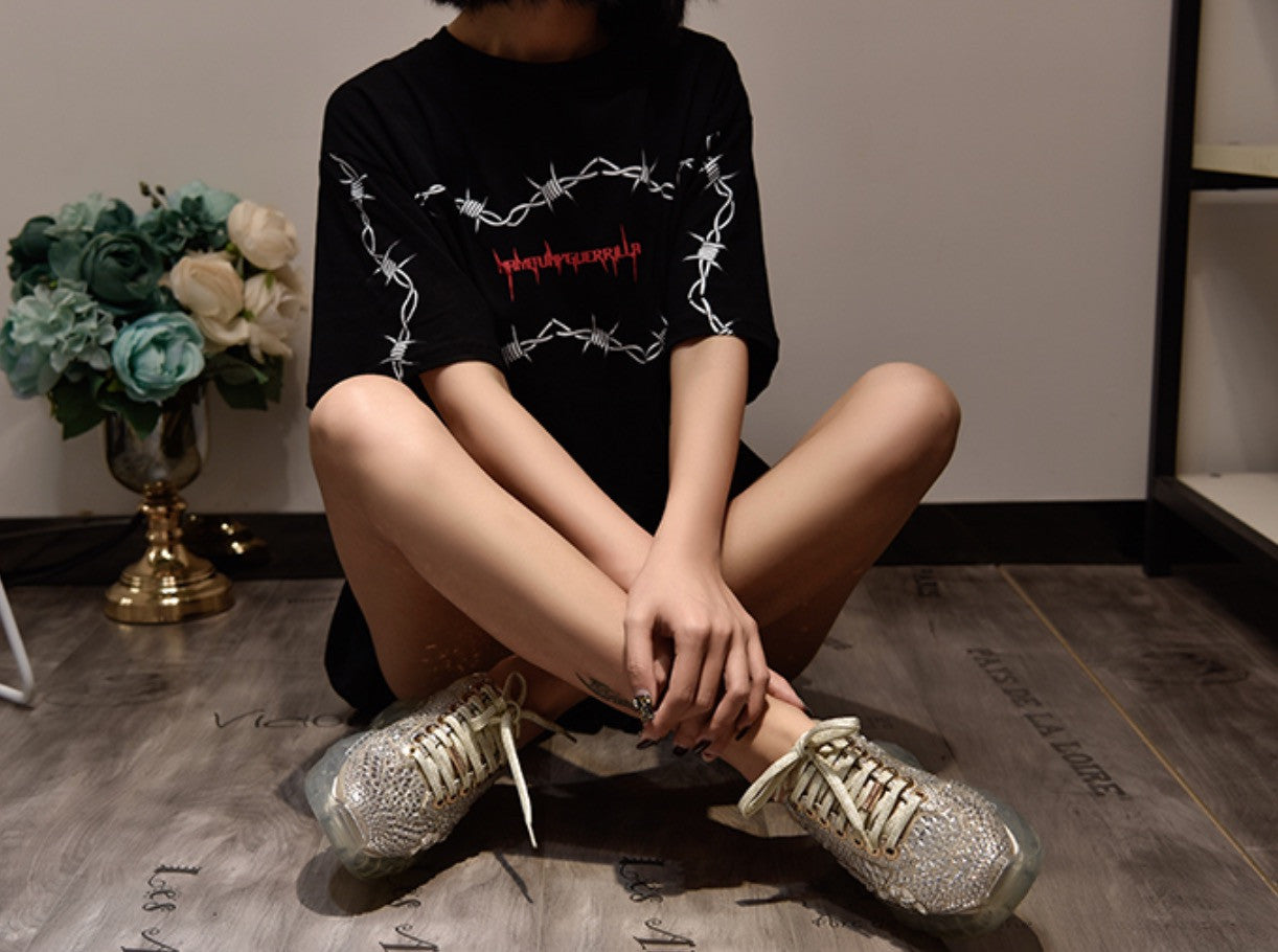 Sneakers mirror metalstrass