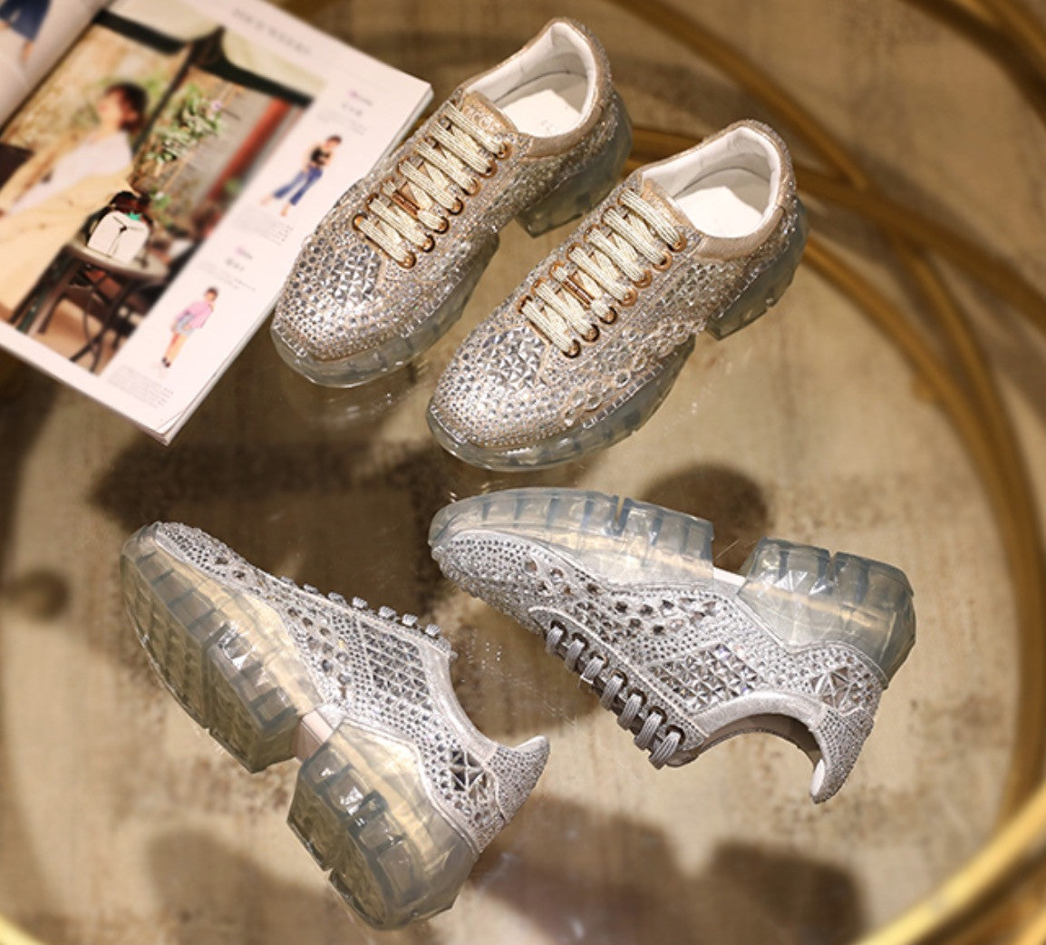 Sneakers mirror metalstrass