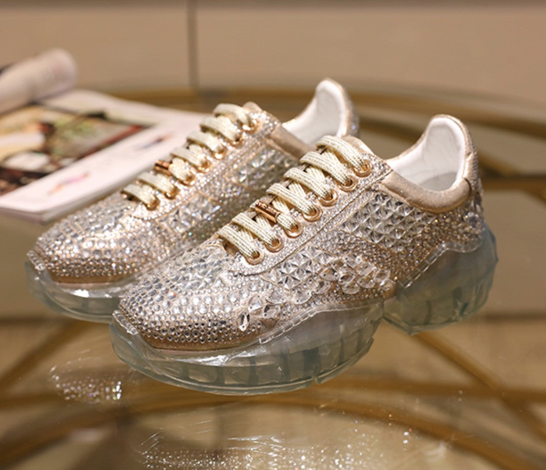 Sneakers mirror metalstrass