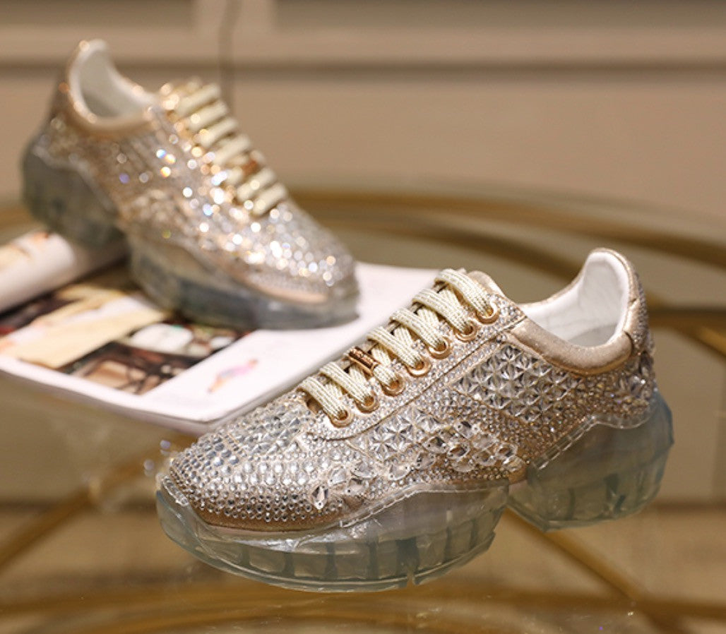 Sneakers mirror metalstrass