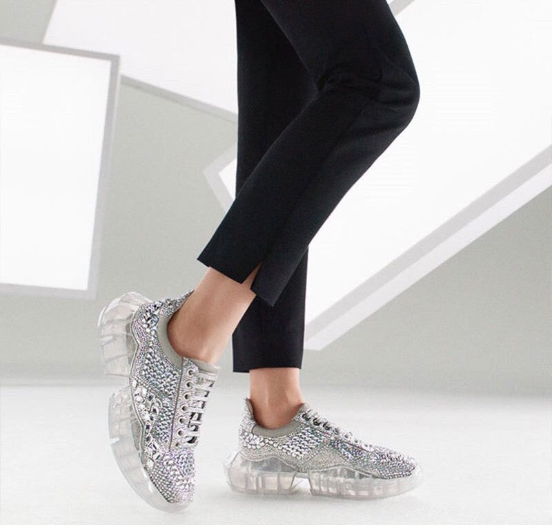 Sneakers mirror metalstrass