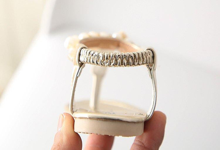 Sandaletti bimba pearl bow