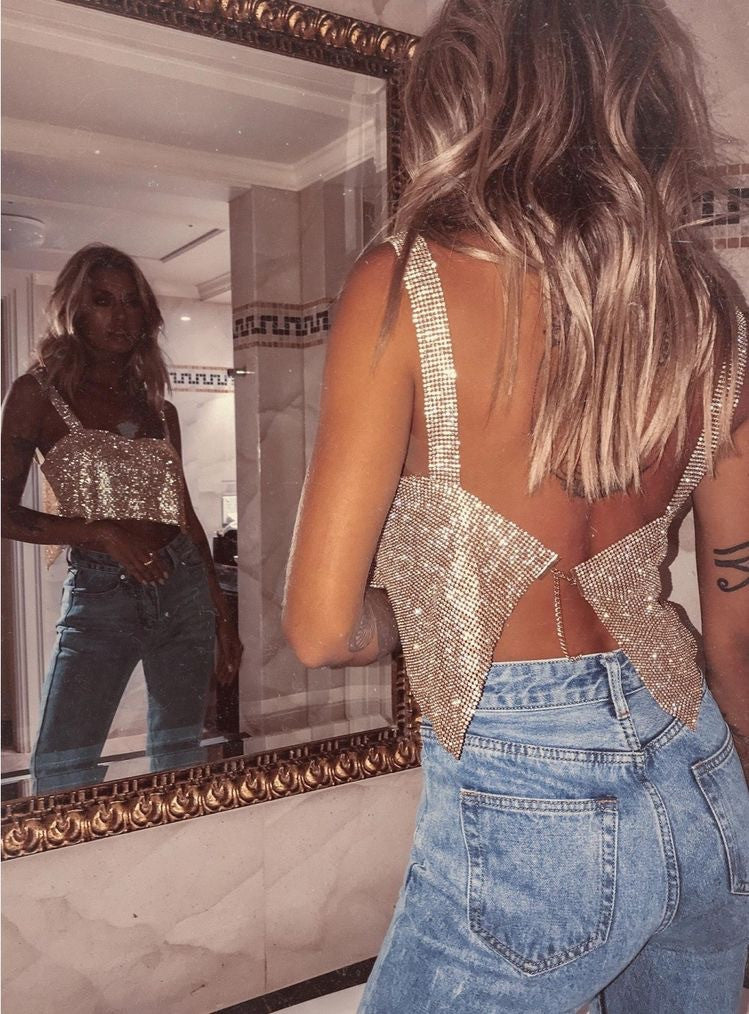 Top strass Hellenoir