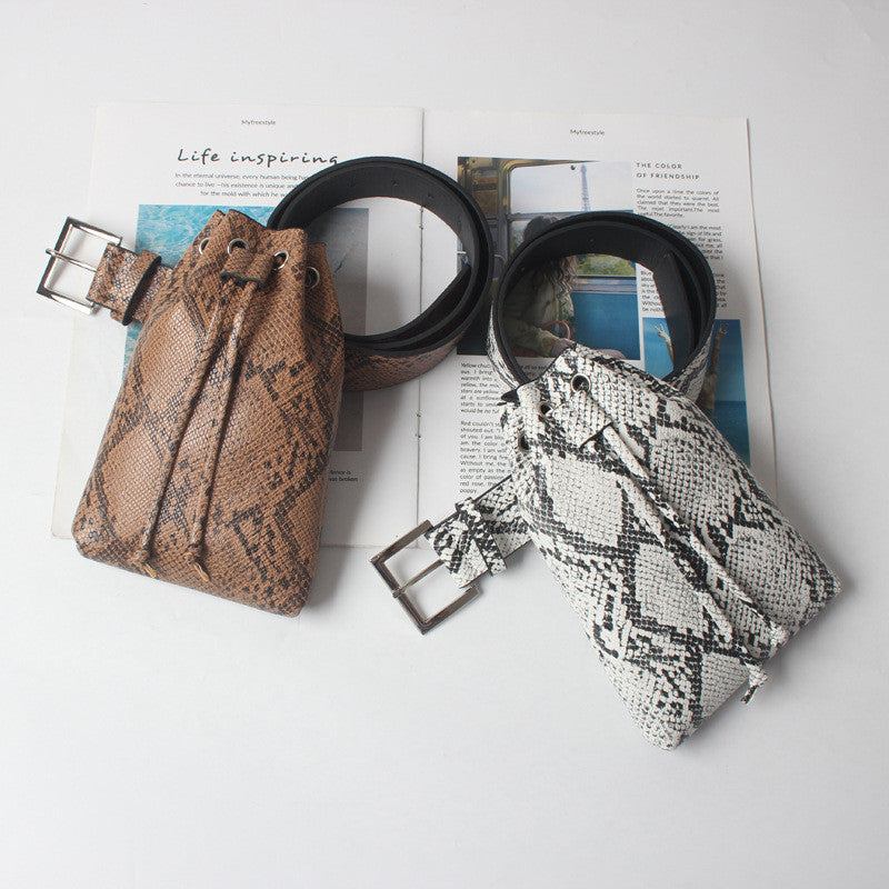 Marsupio pyton sacca