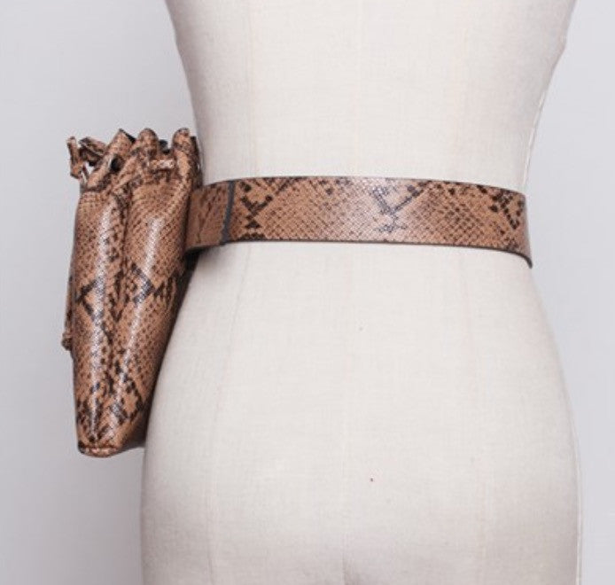 Marsupio pyton sacca