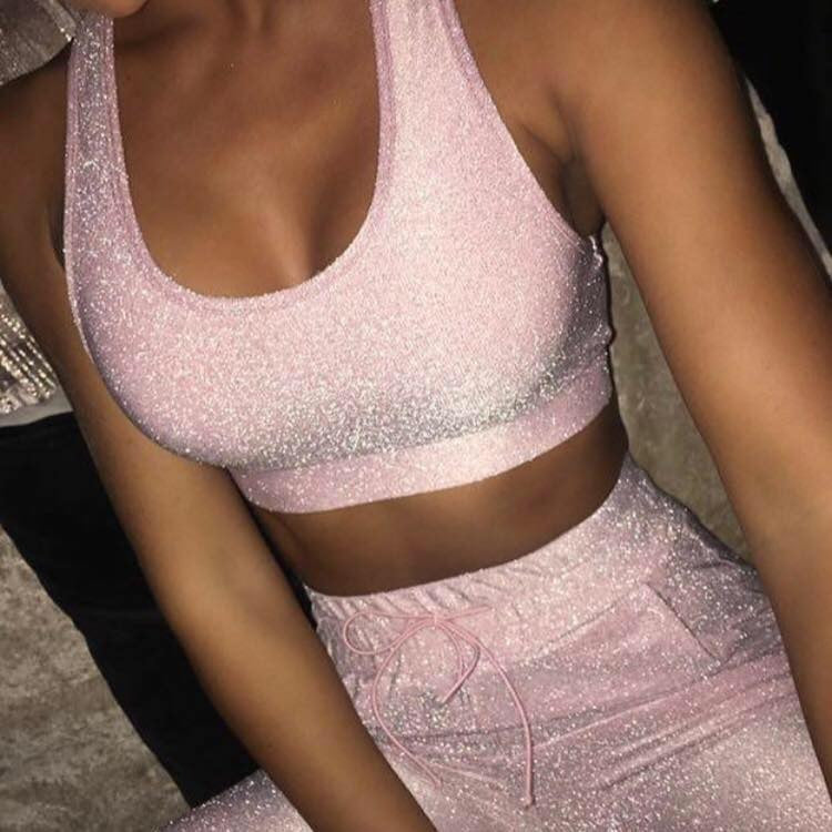 Completo sporty lurex