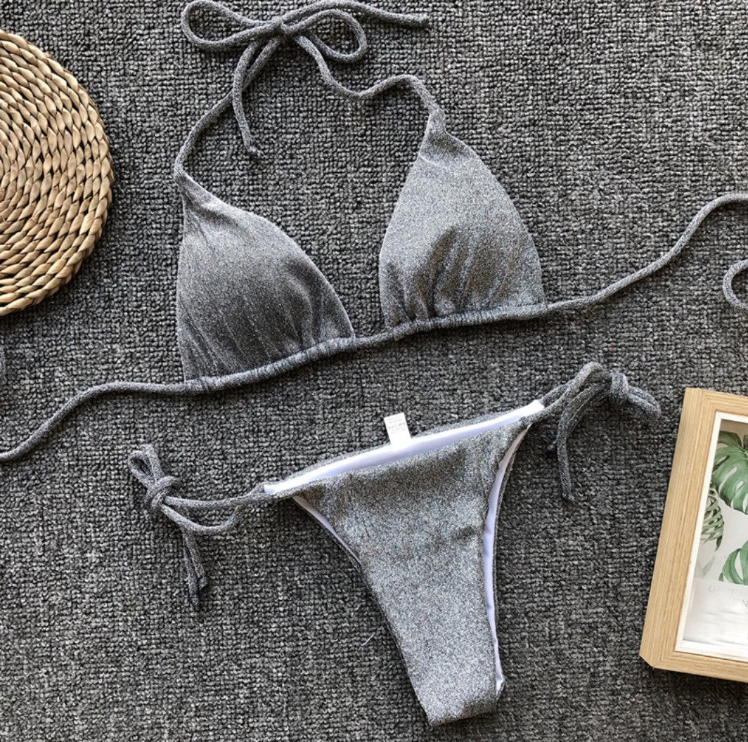 Bikini lurex triangolino