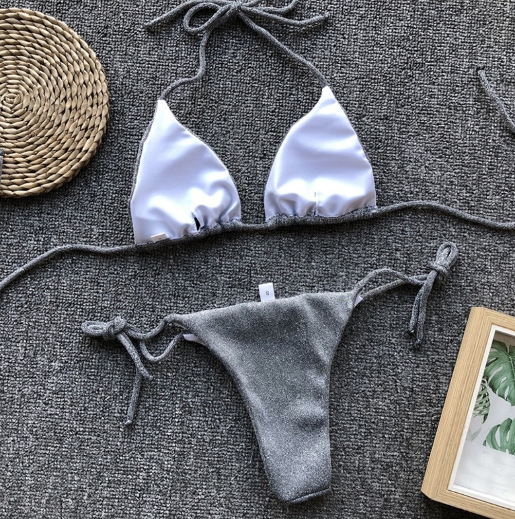 Bikini lurex triangolino