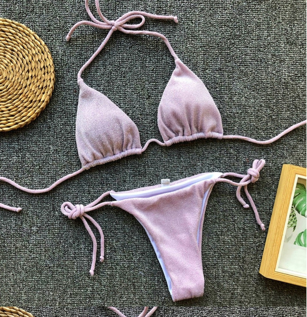 Bikini lurex triangolino