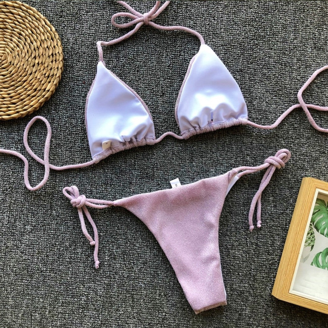 Bikini lurex triangolino