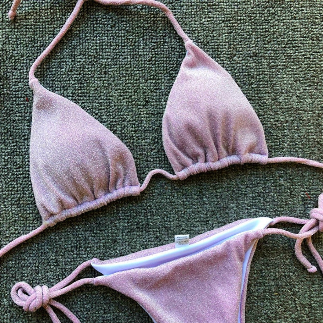 Bikini lurex triangolino