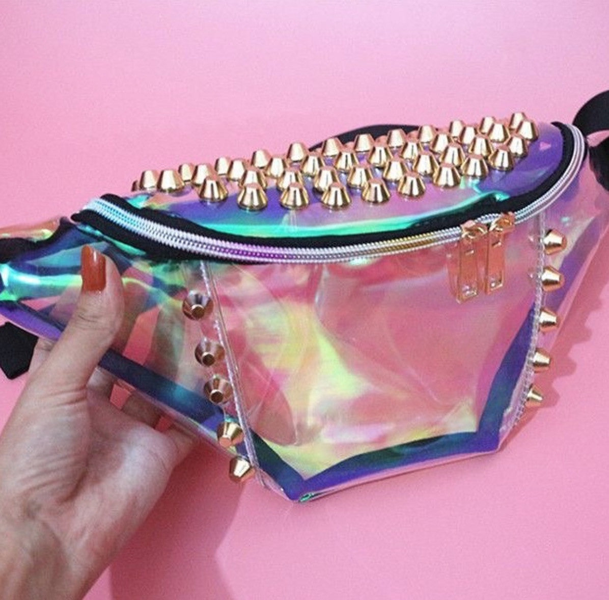 Marsupio irridiscent studs