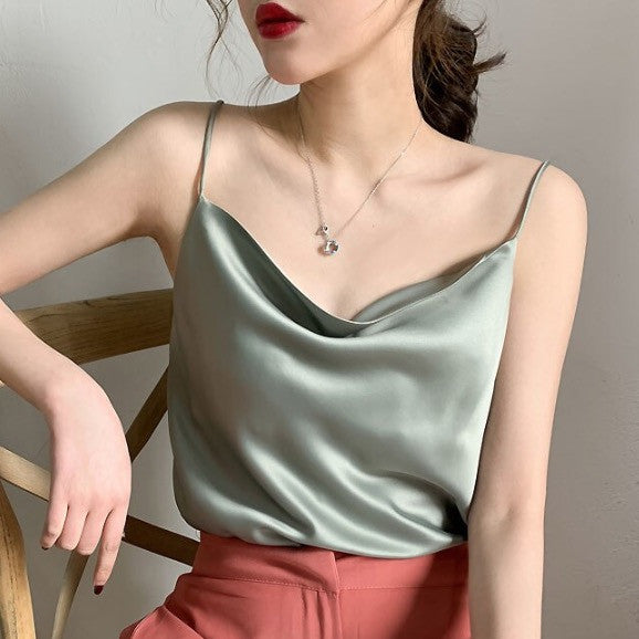 Canotta in raso morbida V