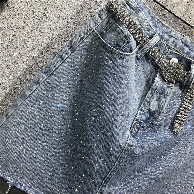 Minigonna denim fullstrass