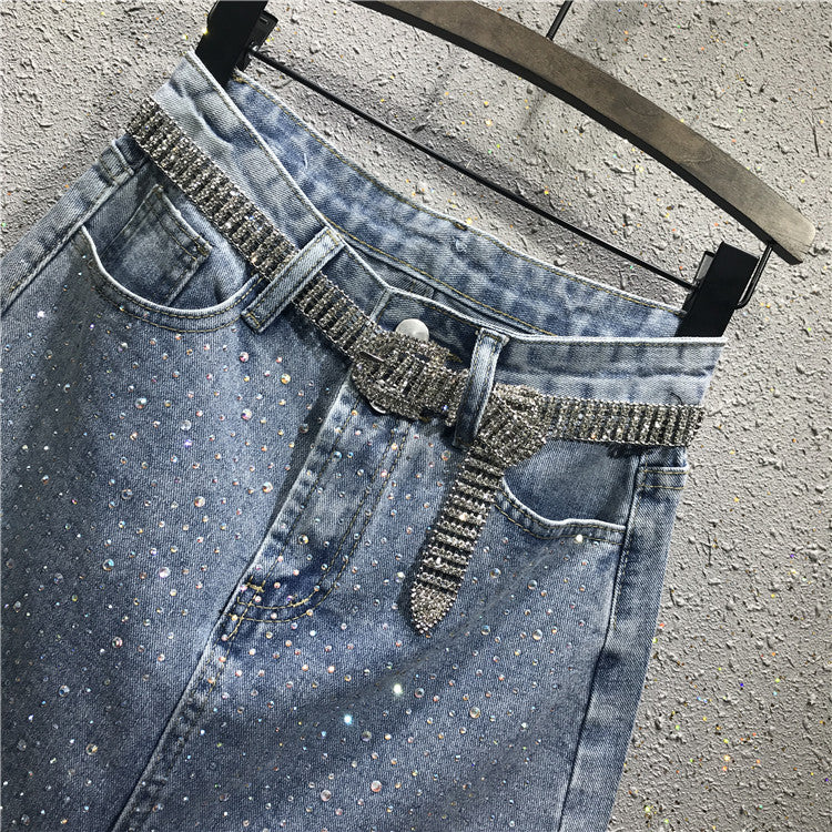 Minigonna denim fullstrass