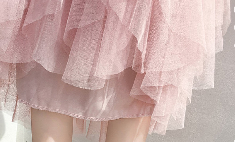 Maxigonna balze Abria